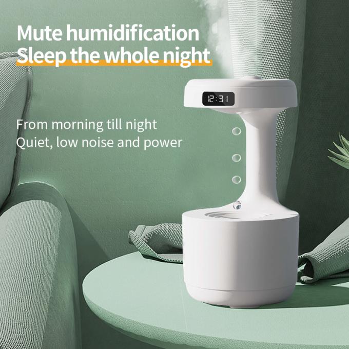 HOMEFISH USB φόρτιση Αντι βαρύτητας υγραντήρα σταγονιού νερού 36db-45db χαμηλός θόρυβος 4