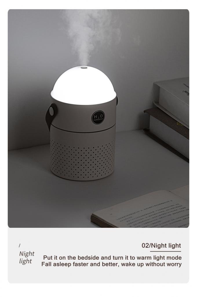 Galaxy Projection Light Air Humidifier 500ML Δύο τρόποι Ευφυής επαναφορτιζόμενος ασύρματος υπερηχητικός κατασκευαστής ομίχλης 3