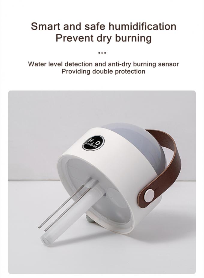 Galaxy Projection Light Air Humidifier 500ML Δύο τρόποι Ευφυής επαναφορτιζόμενος ασύρματος υπερηχητικός κατασκευαστής ομίχλης 8