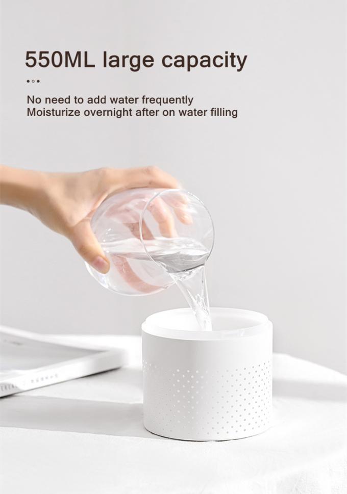 Galaxy Projection Light Air Humidifier 500ML Δύο τρόποι Ευφυής επαναφορτιζόμενος ασύρματος υπερηχητικός κατασκευαστής ομίχλης 7