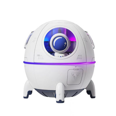 Καλή τιμή Χονδρικό Cute Design Space Capsule Humidifier USB επαναφορτιζόμενο μίνι φορητό υπερήχων υγραντήρα αέρα με φως Led σε απευθείας σύνδεση