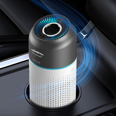 Καλή τιμή HOMEFISH PM2.5 TVOC αισθητήρας Καθαριστής αέρα αυτοκινήτου με έλεγχο χειρονομίας φίλτρου Hepa σε απευθείας σύνδεση