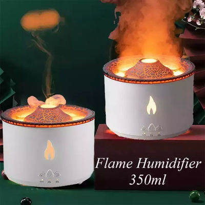 Καλή τιμή 1 δείγμα Ok Volcano Flame Humidifier Led Color Flame Effect Υπερήχων Αρωματικό Διαχέα Ελαίου Για Ξενοδοχεία Σπίτι Dropshipping σε απευθείας σύνδεση