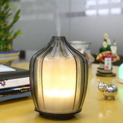 Καλή τιμή Homefish OEM Commercial Art Glass Aroma Diffuser Nebulizer Essential Oil 120ml Οσφρητική μηχανή υπερήχων σε απευθείας σύνδεση